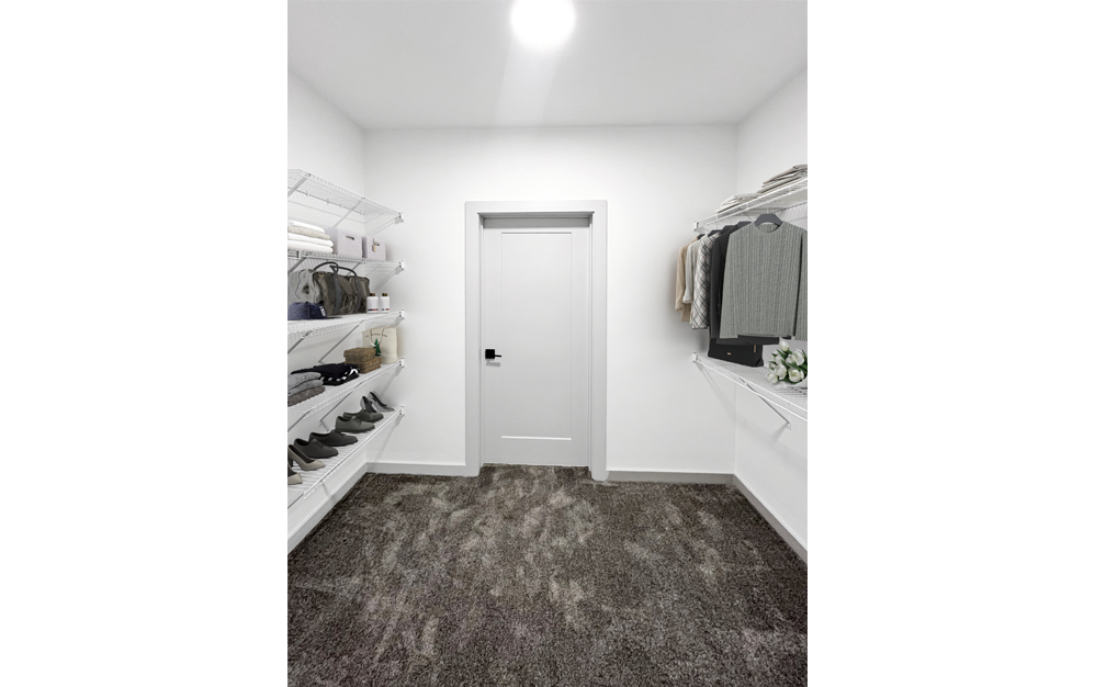 Olivine - 1 bedroom floorplan layout with 1 bathroom and 691 square feet (Closet)