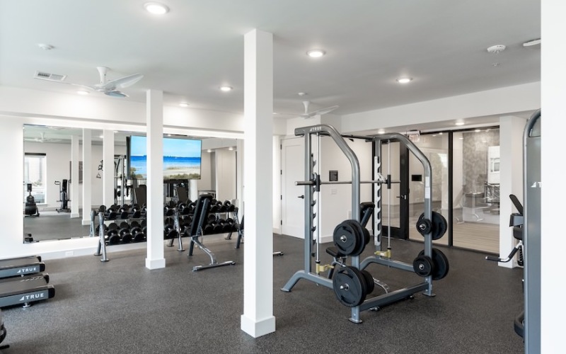 fitness center